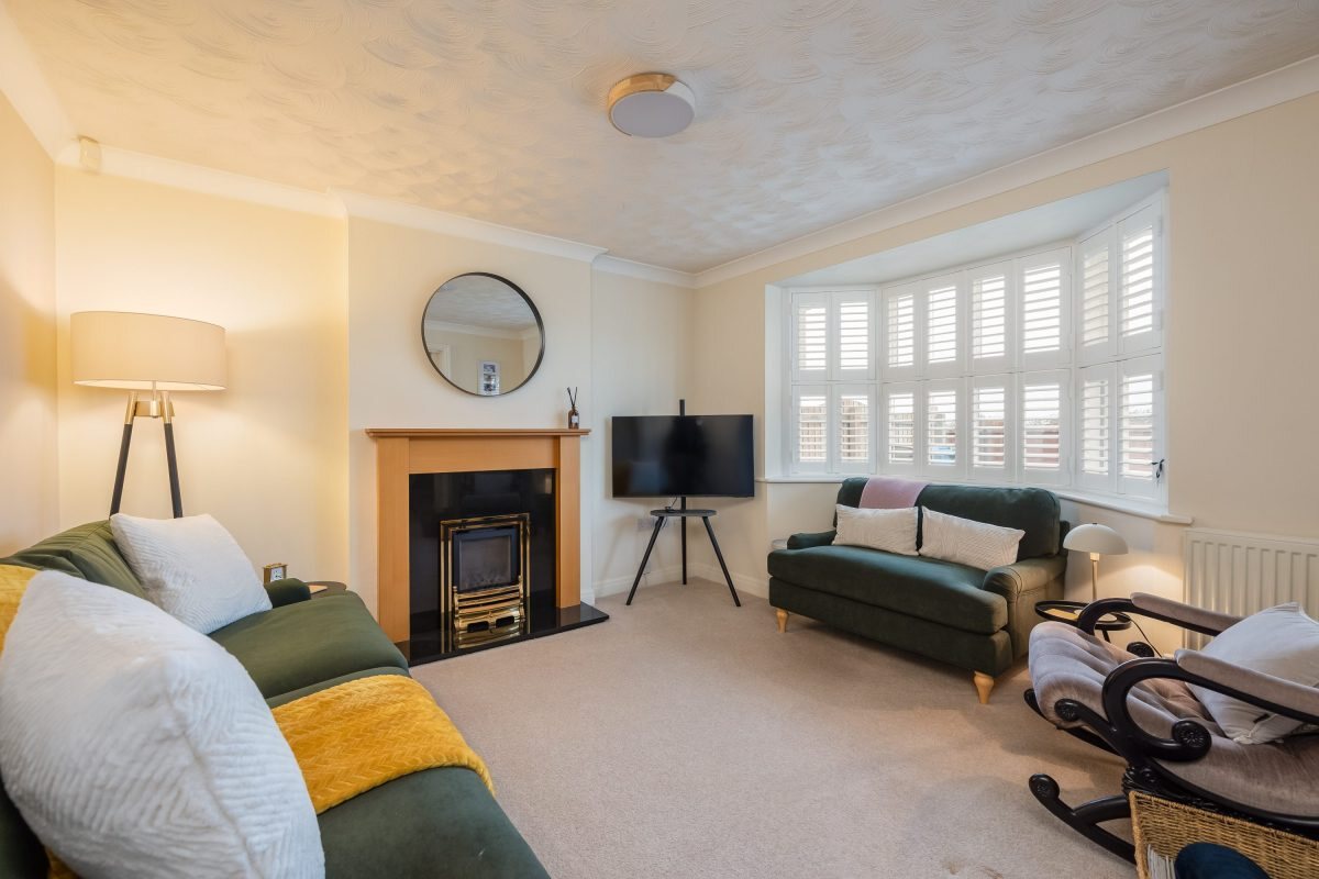 Reception room at Pinfold Gardens