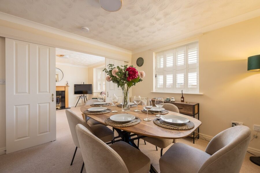 Living room at Pinfold Gardens